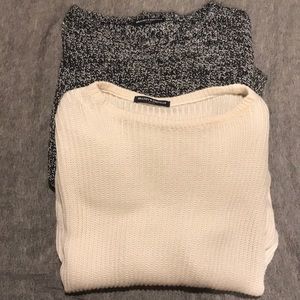 TWO BRANDY SWEATERS